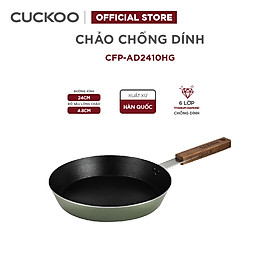 Mua Chảo chống dính Cuckoo CFP-AD2410HG 6 lớp Titanium Diamond - Sử dụng tất cả các loại bếp (phi 24cm  sâu 4 8cm)