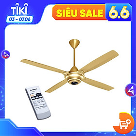 Quạt Trần Panasonic F-56MZG-GO – Vàng - Hàng chính hãng