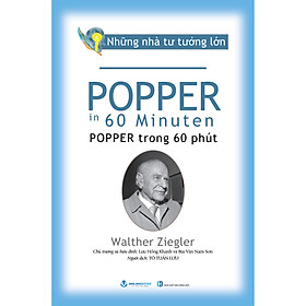 Sách Những Nhà Tư Tưởng Lớn - Popper Trong 60 Phút