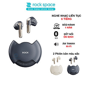 Tai nghe Bluetooth không dây nhét tai TWS thiết kế xoay Rockspace Rotating Hàng chính hãng bảo hành 12 tháng