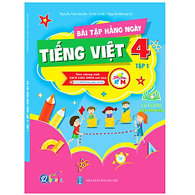 Sách - Bài Tập Hằng Ngày Tiếng Việt 4 - Tập 1 (Kết Nối )