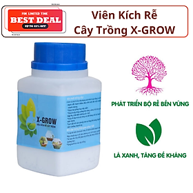 Mua Thuốc Viên Kích Rễ Cây Trồng X-GROW - Cung Cấp Dinh Dưỡng  Phục Hồi Cây  Tránh Sâu Bệnh