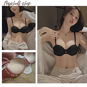 Áo ngực có gọng thông hơi nâng ngực, áo lót đệm dày 3,5cm tạo khe nâng ngực siêu đỉnh