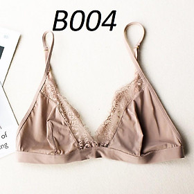 Áo Lót Bralette Sep Sweet Lụa Viền Ren Cao Cấp B004