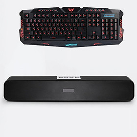 Combo Loa Nghe Nhạc Bluetooth E-91 Hỗ Trợ Thẻ Nhớ, USB, Jack 3.5 Cao Cấp + Tặng Bộ Bàn Phím Chuyên Game Cao Cấp