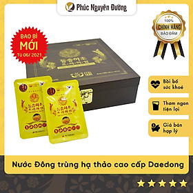 Hộp 60 túi Tinh chất Đông trùng hạ thảo Daedong Hàn Quốc - Daedong Korea Dong Chung Ha Cho Premium (30ml x 60)