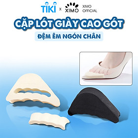 Cặp Lót Giày Cao Gót XIMO XLGCGC10 Đệm Êm Ngón Chân, Giảm Size Cho Giày Bị Rộng