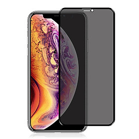 Miếng dán kính cường lực chống nhìn trộm cho iPhone X iPhone Xs hiệu Baseus