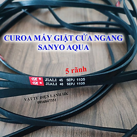 Mua Dây curoa dùng cho máy giặt sấy lồng ngang - đai culoa cửa trước 5EPJ 1105 5EPJ1105 SANYO AQUA sany ơ 5 rãnh