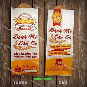 Mua Bao và túi bánh mì chả cá TCD02 - Thùng 1000 túi