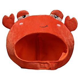 Funny Animal Shape Plush Hat Costume Accessories Cartoon Warm Photo Props Headgear for Winter Halloween Party Stage Performances Dress up