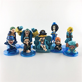Mô hình One Piece : Bộ 9 nhân vật xanh