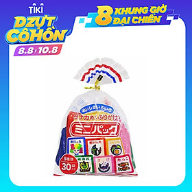 Combo 3 Túi 30 gói gia vị rắc cơm (6 vị - 75gr)