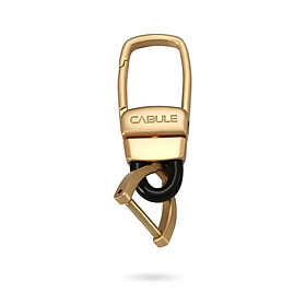 Di Galen car key chain men's waist car pendant key chain ring ladies key ring car jewelry supplies small creative gifts large hanging buckle - gold