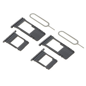 SIM Card Tray Slot for Samsung A5 A7 2017 A520 with Eject Pin -2 Pack