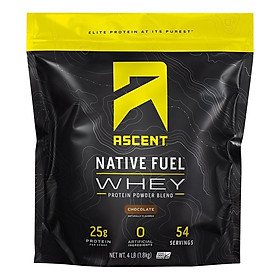 Ascent Native Whey 1.82kg chứng nhận "Informed Sport Certified" - Chính hãng USA