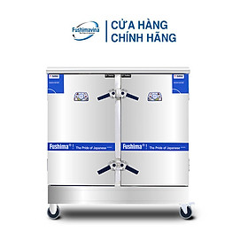 [CỬA HÀNG CHÍNH HÃNG] Tủ Nấu Cơm Dùng Gas Và Điện 24 Khay