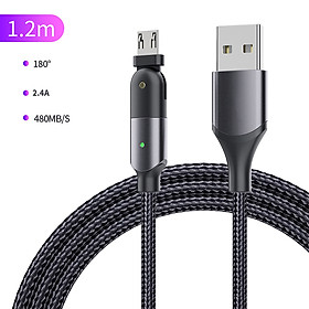 Mua Dây cáp sạc điện/truyền dữ liệu 2 in 1-Micro-1.2 mét-3A