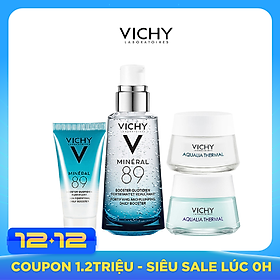 Bộ Sản Phẩm Serum Khoáng Phục Hồi Chuyên Sâu VICHY Mineral 89
