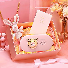 Đai Chườm Nóng Yêu Là Đủ Shop Quà Tặng 8/3 Cho Bạn Nữ Giúp Giảm Đau Bụng - Túi Chườm Điện Massage Làm Ấm Bụng