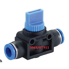 Mua Van khóa khí nén HVFF bằng nhựa van đóng ngắt khí nén dùng cho ống khí 4-6-8-10-12mm