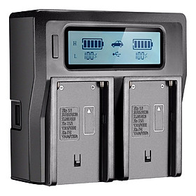 Mua Sạc Pin đôi F550/ F770/ F970 Có Màn LCD
