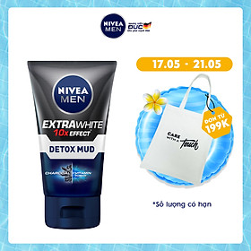 Sữa Rửa Mặt NIVEA MEN Detox Mud Bùn Khoáng Giúp Sáng Da & Mờ Thâm Mụn (100G) - 81775