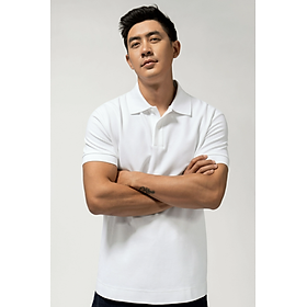 Áo Polo Nam ROUTINE Vải S.Café Trơn Form Fitted - 10S24POL011 | LASTORE MENSWEAR