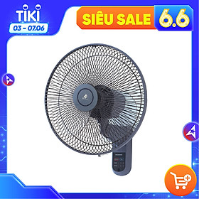 Quạt Treo Tường Có Remote Panasonic F409MB - Xanh Dương - Hàng chính hãng
