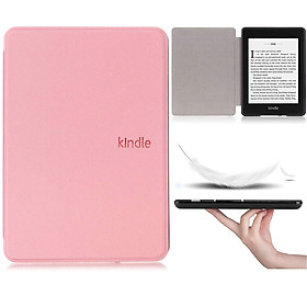 Bao Da Case Cover Cho Máy Đọc Sách Kindle Paperwhite Gen 4 10th 2018 (Màu HỒNG)