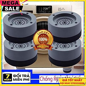 Mua Bộ 4 Miếng Đệm Cao Su Lót Chân Máy Giặt Chống Rung Lắc - Giao Hàng Toàn Quốc
