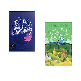 Hình ảnh Combo Tuổi Trẻ Đáng Giá Bao Nhiêu (Tái Bản) + Ta Ba Lô Trên Đất Á - Tặng kèm bookmark ML