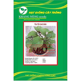 Mua Hạt giống rau tía tô cao sản KNS3241 - Gói 2gram