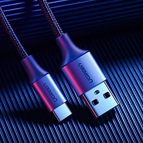 Dây USB Sạc Nhanh Và Truyền Dữ Liệu 2.0 Sang TYPE C Dài 0.5M đen 60125 | Tốc độ Truyền Dữ Liệu 480Mbps