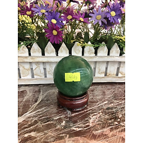 Mua Quả cầu phong thủy đá thạch anh xanh - Đường kính 6cm  6 1cm  6 3cm  6 4cm và 6 5cm