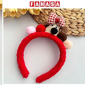 Băng Đô Giáng Sinh - Gia Đình Cún Gromit Đeo Nơ - ZooZoo 4525