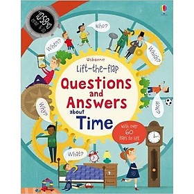 [Download Sách] Sách tương tác tiếng Anh - Usborne Lift-the-flap Questions and Answers about Time