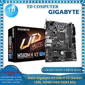 Mua Main Gigabyte H510M H V2 (Socket 1200  HDMI+VGA DDR4 M2) - Hàng chính hãng Viễn Sơn phân phối