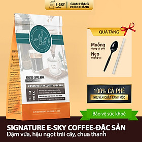 Cà phê rang xay nguyên chất signature e-sky coffee pha phin pha máy cold brew 250g-500g