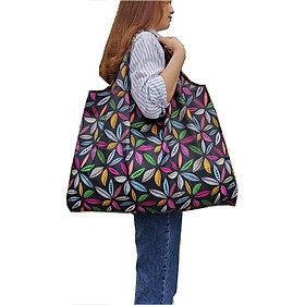Reusable Shopping Bags Large Foldable Washable Tote Purse Waterproof Grocery Bag for Everyday Use