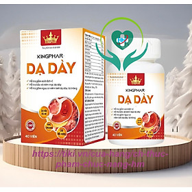 ￼Kingphar- Dạ Dày, lọ 40 viên, hỗ trợ giảm acid dịch vị, hỗ trợ bảo vệ niêm mạc dạ dày