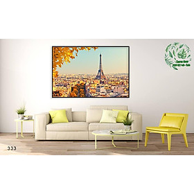 Tranh canvas treo tường cảnh đẹp Paris