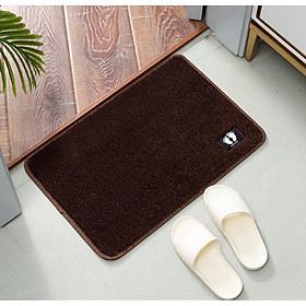 Mua Thảm Dậm Chân  Thảm lông lau chân chống trơn trượt siêu thấm hút  trang trí phòng khách 40x60 cm