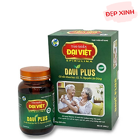 Mua Tảo Xoắn Davi Plus Viên Uống Spirulina Dành Cho Người Cao Tuổi