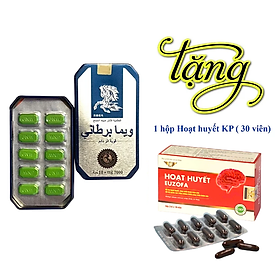 Big Sale 1H Ngựa Thái (10v)+1H hoạt huyết Euzofa (30v),tăng cường sinh lý nam,cải thiện tuần hoàn, lưu thông máu