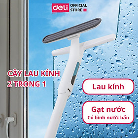 Mua Cây Lau Kính Thông Minh Deli 2 Trong 1 - Gạt Nước  Thu Nước Bẩn  Có Thể Tháo Rời  Cán Nhôm Độ Dài Linh Hoạt