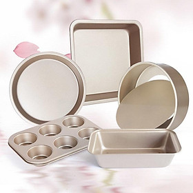 Mua Set 5 khuôn nướng bánh chống dính  khay làm bánh