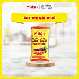 Combo lựa chọn - Cốt me tách hạt Mikiri nguyên liệu dùng chế biến món ăn thơm ngon x 100g - 1 Túi Me 100gr
