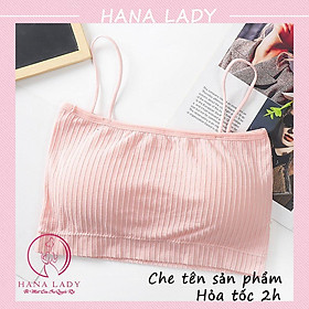 Bra quây len tâm cao cấp kèm mút ngực, áo ngực không gọng dây bún croptop gợi cảm BL037