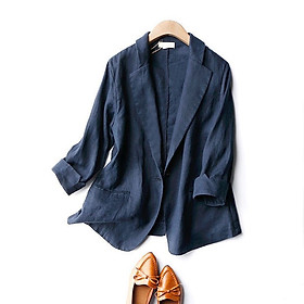 Áo khoác blazer dáng tay lỡ, đơn giản mà thanh lịch và sang trọng Bz11